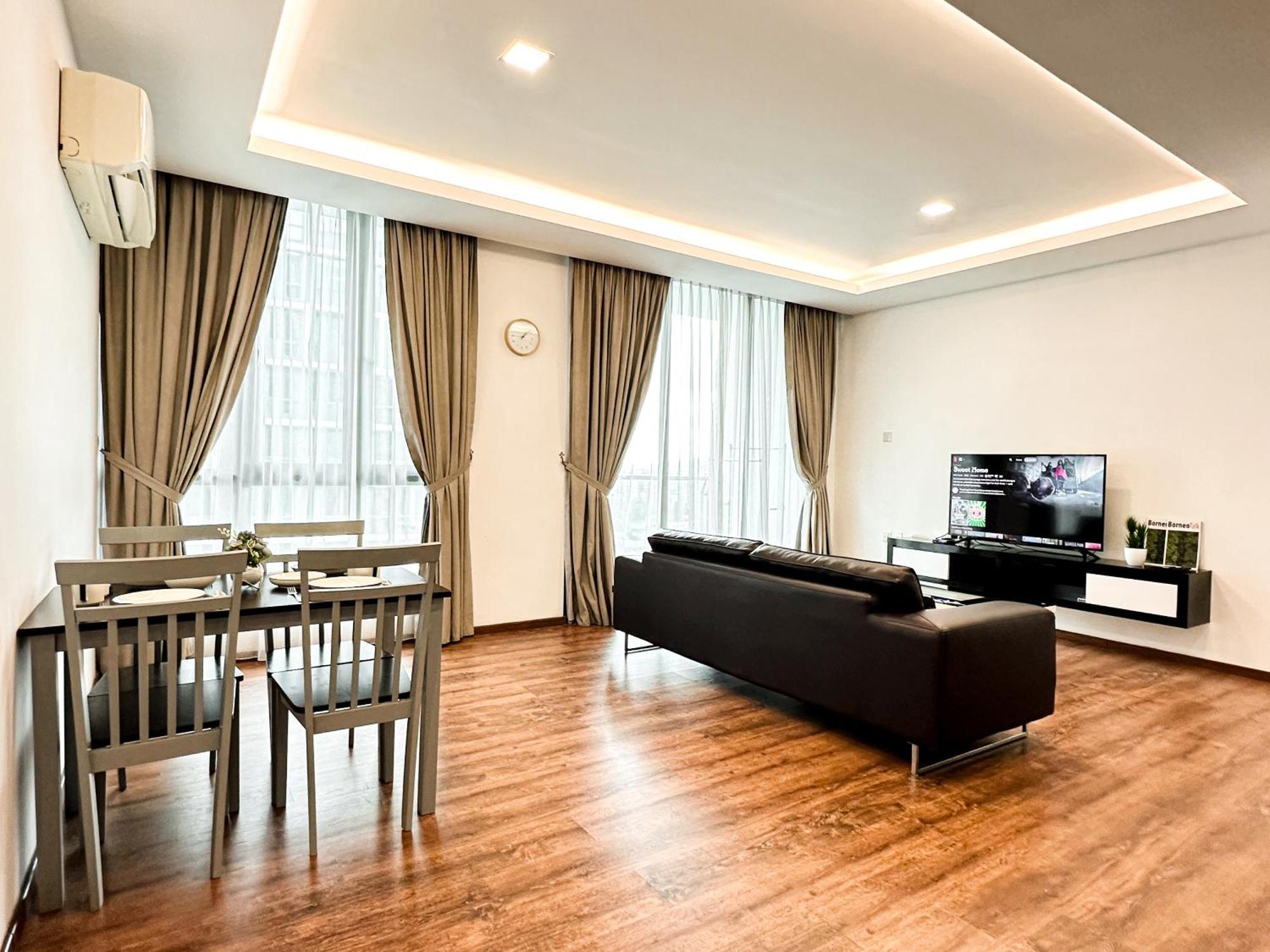 Apartment Vivacity Jazz 1 Netflix Kuching